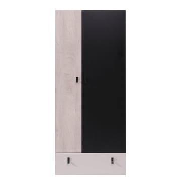 Planeta Garderob med Förvaring 80 cm i Metall - Svart - Förvaring - Garderober & garderobssystem