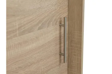 Prag Garderob 180x215 cm i Trä - Svart - Förvaring - Garderober & garderobssystem
