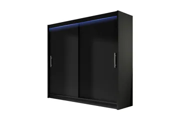 Prag Garderob 180x57x215 cm - Vit - Förvaring - Garderober & garderobssystem