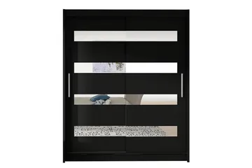 Presto Garderob 58x150 cm - Svart - Förvaring - Garderober & garderobssystem