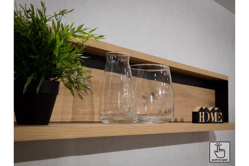 Quant Garderob 41x60 cm - Ek/Svart - Förvaring - Garderober & garderobssystem