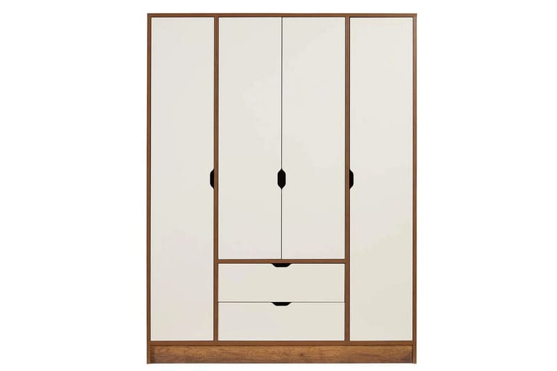 Ranko Garderob 140x182 cm - Multifärgad - Förvaring - Garderober & garderobssystem