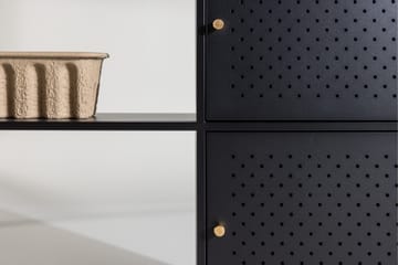 Salta Garderob 100x75 cm - Svart - Förvaring - Förvaringsmöbler - Sideboard & skänk