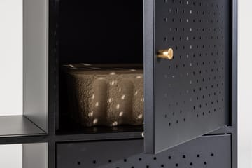 Salta Garderob 100x75 cm - Svart - Förvaring - Förvaringsmöbler - Sideboard & skänk