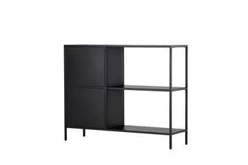 Salta Garderob 100x75 cm - Svart - Förvaring - Förvaringsmöbler - Sideboard & skänk