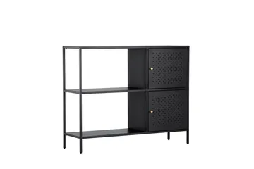 Salta Garderob 100x75 cm - Svart - Förvaring - Förvaringsmöbler - Sideboard & skänk