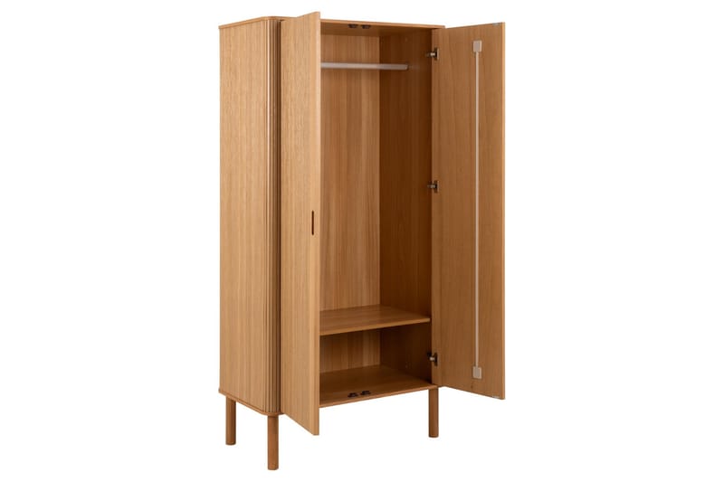Samay Garderob 100x200 cm - Natur - Förvaring - Garderober & garderobssystem