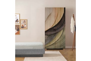 Selalesi Garderob 90x192 cm - Natur - Förvaring - Garderober & garderobssystem