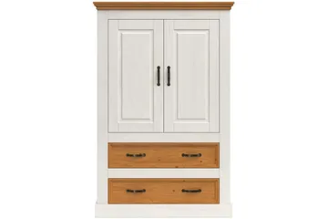 Selma Garderob 86x131 cm - Vit - Förvaring - Garderober & garderobssystem