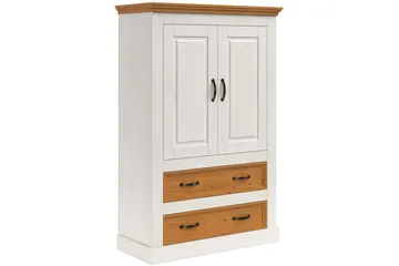 Selma Garderob 86x131 cm - Vit - Förvaring - Garderober & garderobssystem