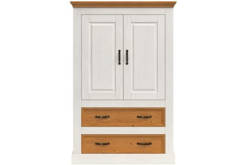 Selma Garderob 86x131 cm - Vit - Förvaring - Garderober & garderobssystem