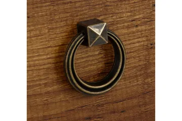 Shellake Garderob 62x60 cm - Vit/Natur - Förvaring - Garderober & garderobssystem