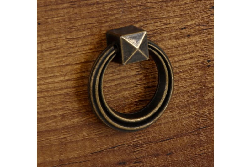 Shellake Garderob 62x60 cm - Vit/Natur - Förvaring - Garderober & garderobssystem