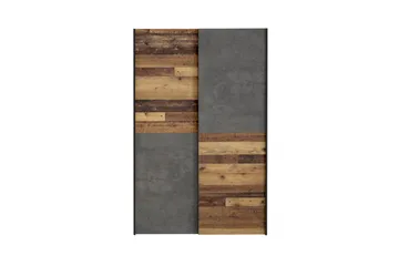 Shipts Garderob 42x120 cm - Natur/Mörkgrå - Förvaring - Garderober & garderobssystem