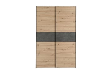 Shipts Garderob 62x120 cm - Ljus Natur/Grå - Förvaring - Garderober & garderobssystem