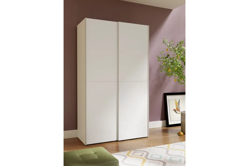Shipts Garderob 62x120 cm - Vit - Förvaring - Garderober & garderobssystem