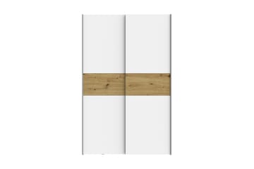 Shipts Garderob 62x120 cm - Vit/Brun - Förvaring - Garderober & garderobssystem