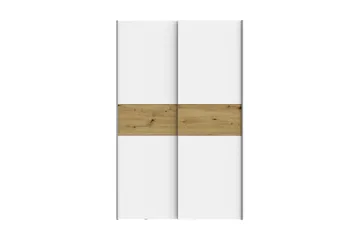 Shipts Garderob 62x120 cm - Vit/Brun - Förvaring - Garderober & garderobssystem