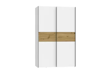 Shipts Garderob 62x120 cm - Vit/Brun - Förvaring - Garderober & garderobssystem