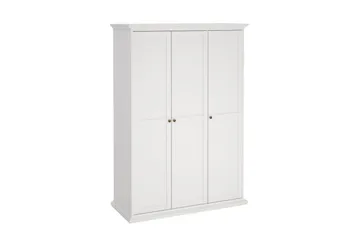 Shoiba Garderob 138,8x200,6 cm - Vit - Förvaring - Garderober & garderobssystem