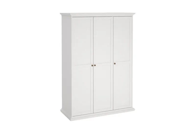 Shoiba Garderob 138,8x200,6 cm - Vit - Förvaring - Garderober & garderobssystem