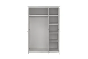 Shoiba Garderob 138,8x200,6 cm - Vit - Förvaring - Garderober & garderobssystem