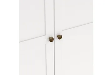Shoiba Garderob 138,8x200,6 cm - Vit - Förvaring - Garderober & garderobssystem