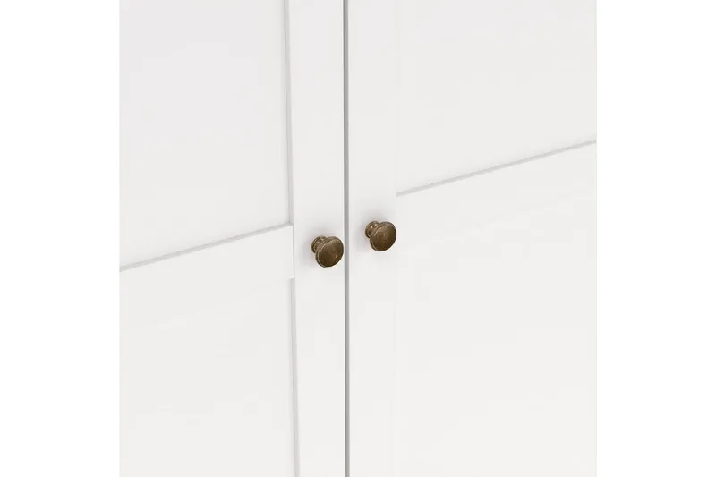 Shoiba Garderob 138,8x200,6 cm - Vit - Förvaring - Garderober & garderobssystem