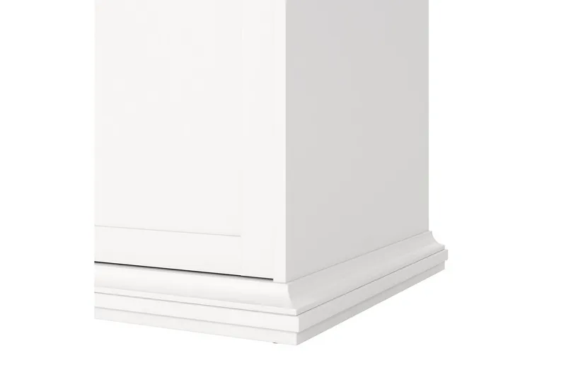 Shoiba Garderob 138,8x200,6 cm - Vit - Förvaring - Garderober & garderobssystem