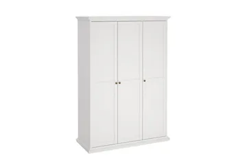 Shoiba Garderob 138,8x200,6 cm - Vit - Förvaring - Garderober & garderobssystem