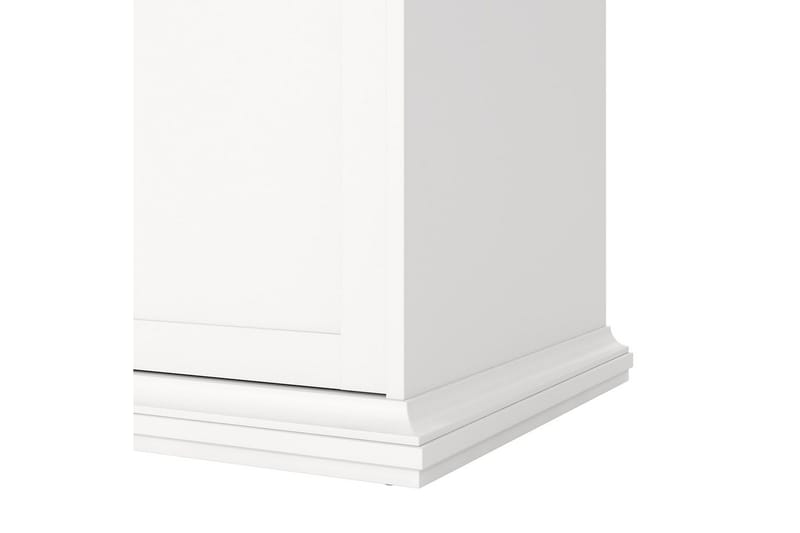 Shoiba Garderob 138,8x200,6 cm - Vit - Förvaring - Garderober & garderobssystem