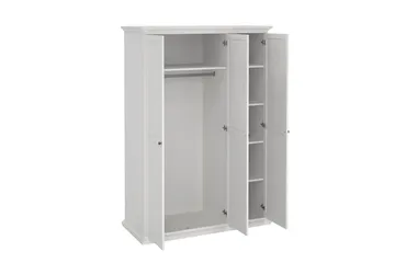 Shoiba Garderob 138,8x200,6 cm - Vit - Förvaring - Garderober & garderobssystem