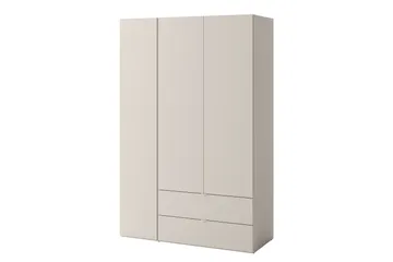 Sigmana Garderob 130x201 cm - Brun - Förvaring - Garderober & garderobssystem