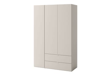 Sigmana Garderob 130x201 cm - Ljusgrå - Förvaring - Garderober & garderobssystem