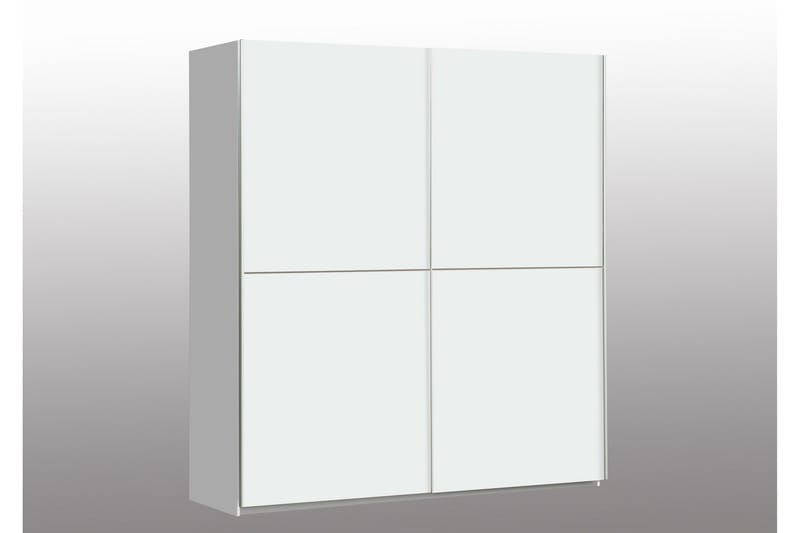 Slosser Garderob 170x191 cm - Extra Vit - Förvaring - Garderober & garderobssystem