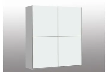 Slosser Garderob 170x191 cm - Extra Vit - Förvaring - Garderober & garderobssystem