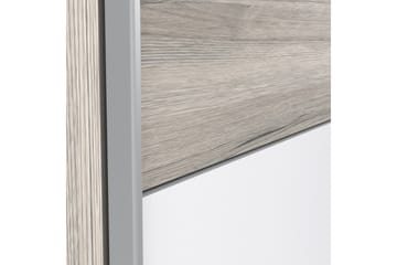 Slosser Garderob 170x191 cm - Ljusbrun - Förvaring - Garderober & garderobssystem