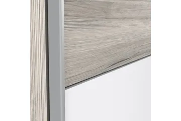 Slosser Garderob 170x191 cm - Ljusbrun - Förvaring - Garderober & garderobssystem