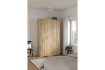 Space Garderob 116x200 cm - Natur - Förvaring - Garderober & garderobssystem