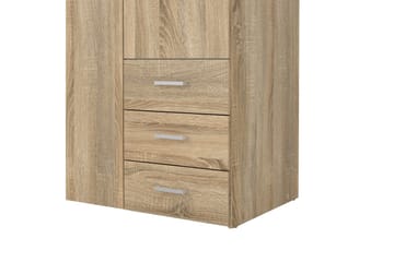 Space Garderob 116x200 cm - Natur - Förvaring - Garderober & garderobssystem