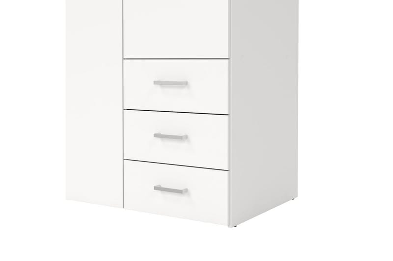 Space Garderob 116x200 cm - Vit - Förvaring - Garderober & garderobssystem
