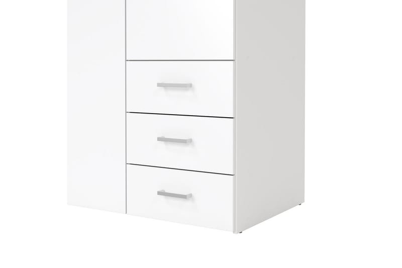 Space Garderob 116x200 cm - Vit - Förvaring - Garderober & garderobssystem