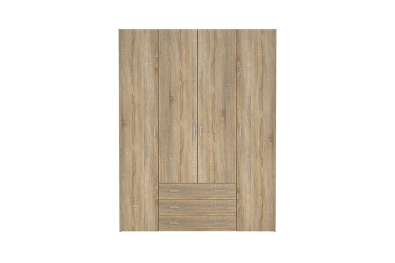 Space Garderob 154x200 cm - Natur - Förvaring - Garderober & garderobssystem