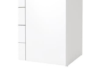 Space Garderob 154x200 cm - Vit - Förvaring - Garderober & garderobssystem