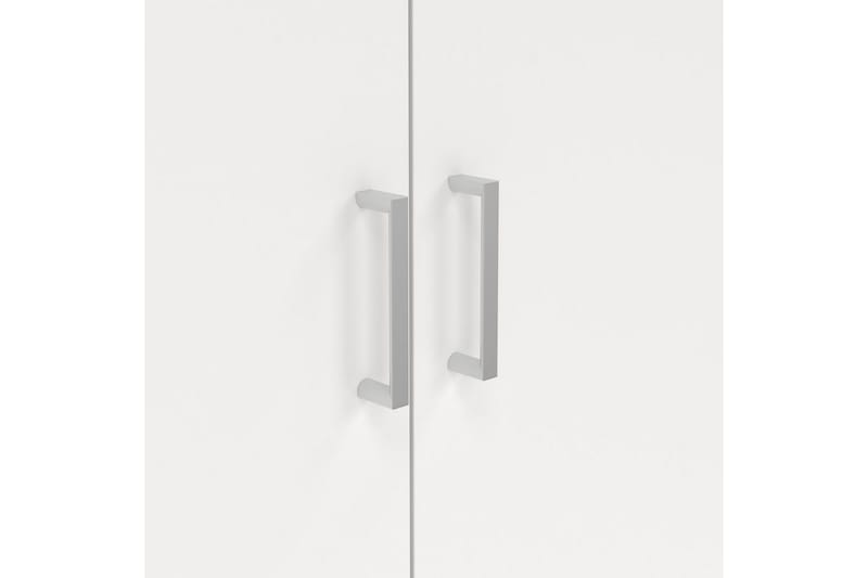 Space Garderob 154x200 cm - Vit - Förvaring - Garderober & garderobssystem
