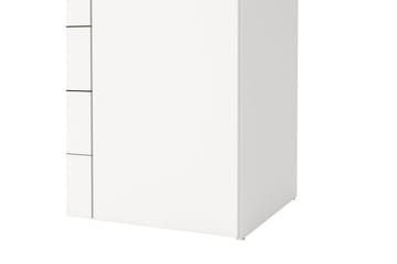 Space Garderob 154x200 cm - Vit - Förvaring - Garderober & garderobssystem