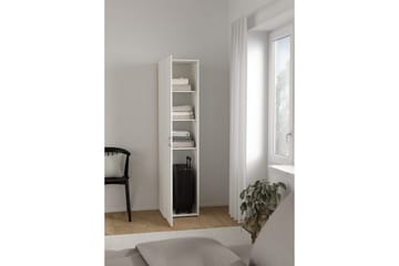 Space Garderob 39x175 cm - Vit - Förvaring - Garderober & garderobssystem