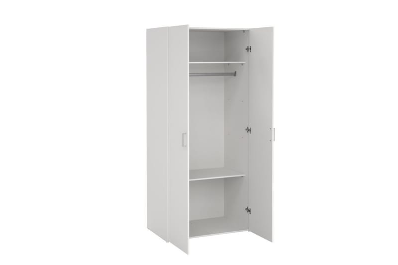Space Garderob 78x175 cm - Vit - Förvaring - Garderober & garderobssystem