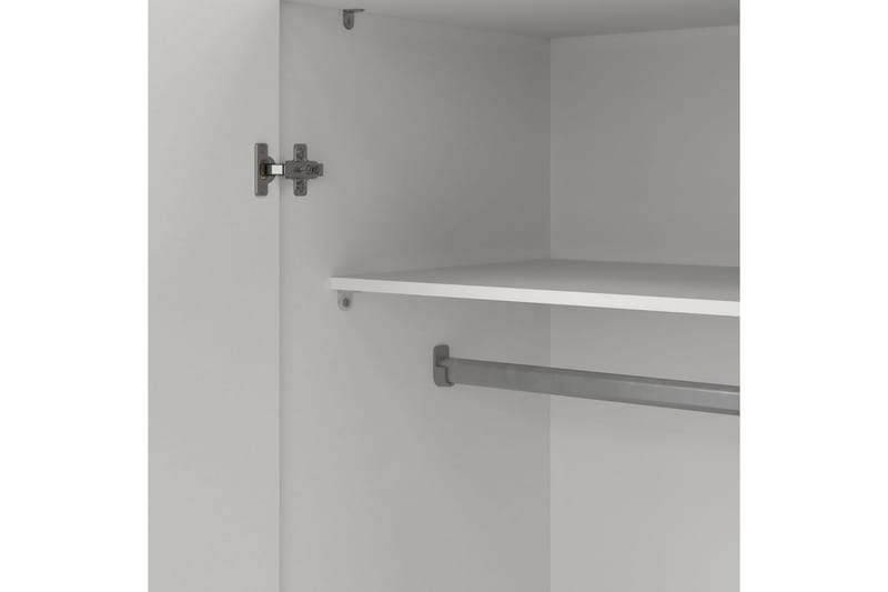 Space Garderob 78x175 cm - Vit - Förvaring - Garderober & garderobssystem