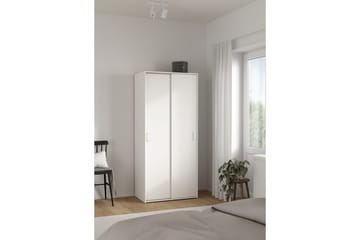 Space Garderob 78x175 cm - Vit - Förvaring - Garderober & garderobssystem
